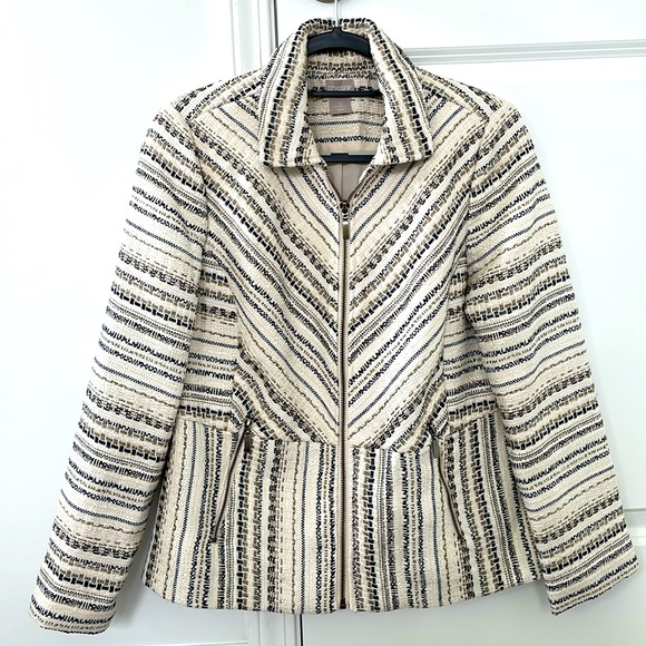 Chico’s zippered blazer - Picture 1 of 6